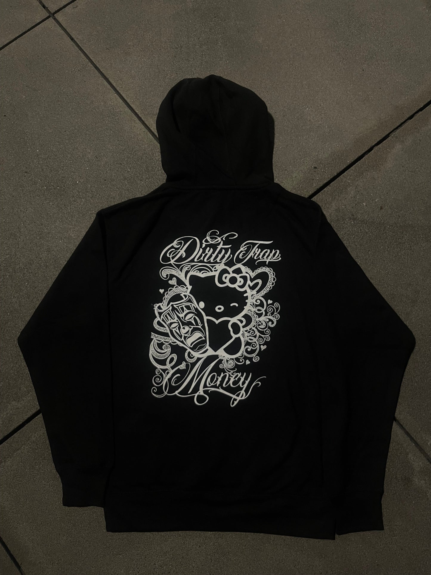 DTM - Black Hello Kitty Hoodie