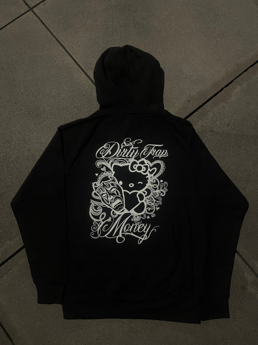 DTM - Black Hello Kitty Hoodie