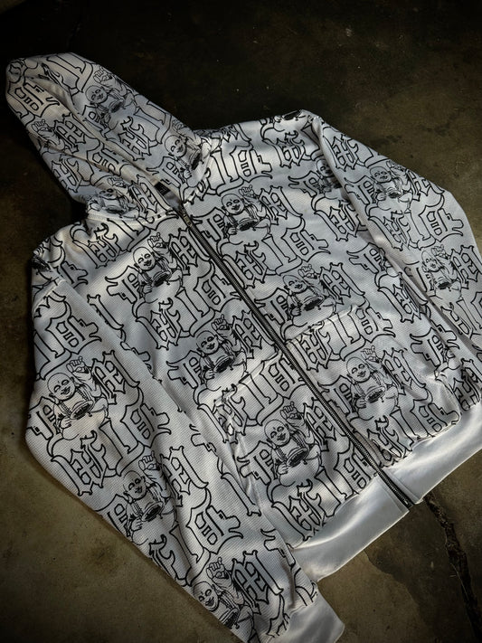 DTM - White Thermal Zip Up