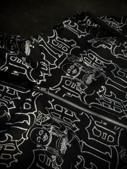 DTM - Black Thermal Zip Up